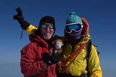 11B Jerome Ryan, Dangles And Guide Liza Pahl Close Up On The Mount Elbrus West Main Peak Summit 5642m.jpg